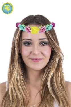 GHIRLANDA DI ROSE PER DAMIGELLE